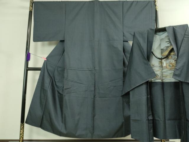 平和屋着物●極上　男性　本場大島紬　アンサンブル　100亀甲　総詰め　逸品　DZAB3413kh6