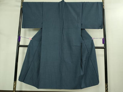 平和屋着物●極上 男性 紬 アンサンブル キングサイズ 長羽織 逸品 DZAB3416kh6