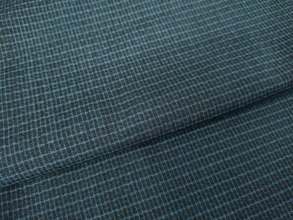平和屋着物●極上 男性 紬 アンサンブル キングサイズ 長羽織 逸品 DZAB3416kh6