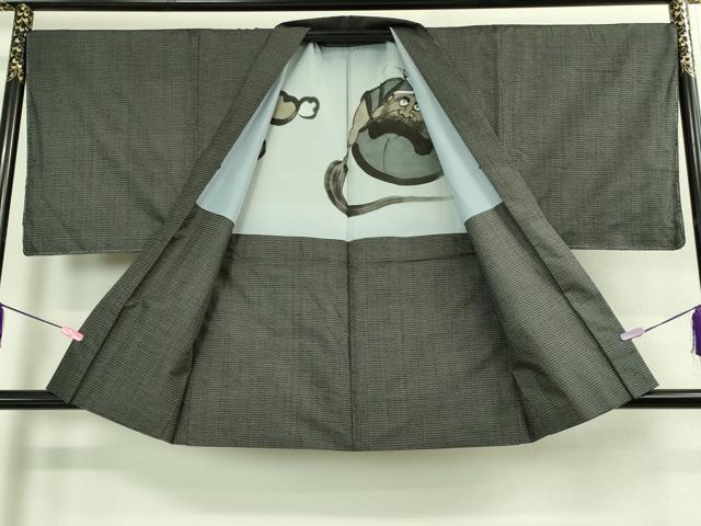 平和屋着物●極上　男性　本場大島紬　アンサンブル　100亀甲　総詰め　逸品　未使用　DZAB3417kh6　