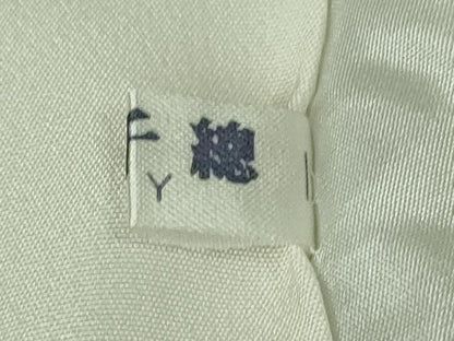 平和屋本店●希少　創業460年・千總　訪問着　本疋田絞り　総絞り　風景樹林文　黒地　逸品　未使用　DZAB3425kh6