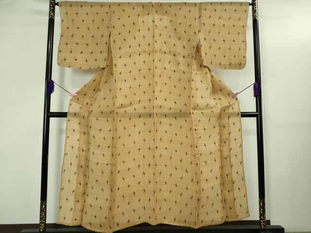 平和屋本店＊極上　夏物　芭蕉布　手積み芭蕉糸100％　逸品　DZAB3452kh6