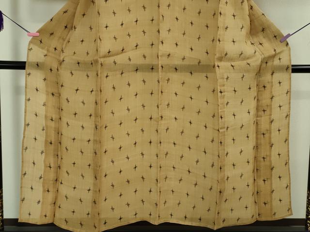 平和屋本店＊極上　夏物　芭蕉布　手積み芭蕉糸100％　逸品　DZAB3452kh6