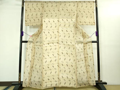 平和屋本店＊極上　夏物　芭蕉布　手積み芭蕉糸100％　逸品　未使用　DZAB3453kh6