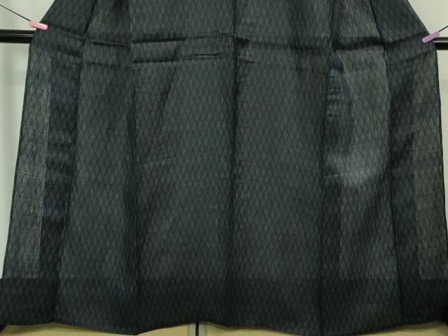 平和屋本店＊極上　夏物　重要無形文化財　本場宮古上布　網目文　苧麻　逸品　DZAB3456kh6