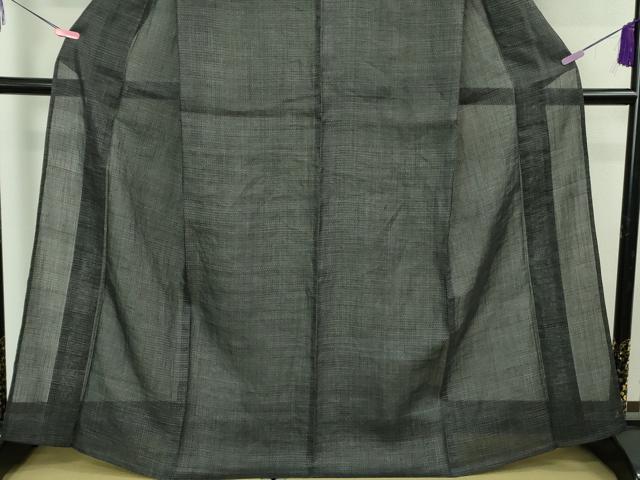 平和屋本店＊極上　夏物　石川県指定無形文化財　能登上布　本麻手織上布　80亀甲　総詰め　逸品　未使用　DZAB3463kh6