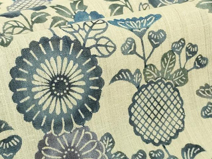 平和屋本店＊極上　夏物　本場琉球紅型　紗紬　訪問着　花鳥文　逸品　DZAB3470kh6