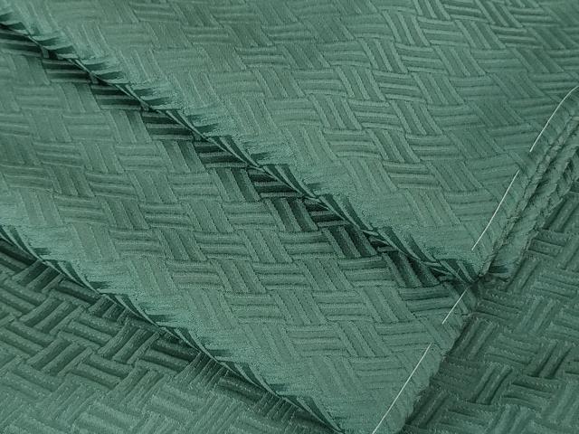平和屋本店●極上　男性　半着(枯野色・錆浅葱色)・陣羽織・金襴袴セット　逸品　未使用　DZAB3475kh6