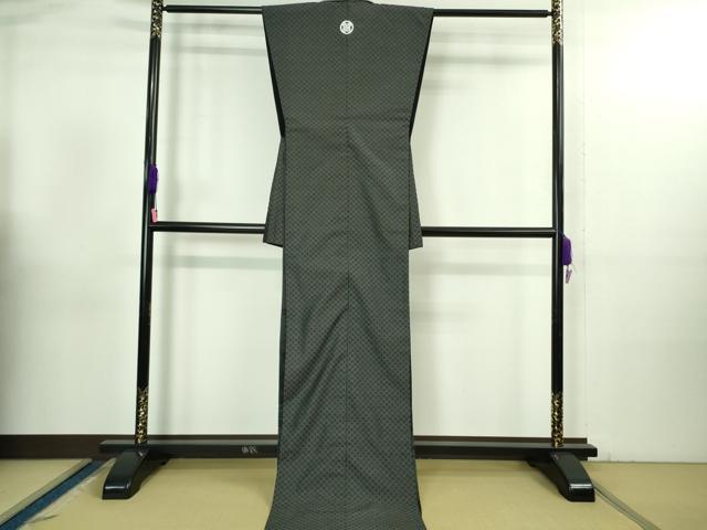 平和屋本店●極上　男性　半着(枯野色・錆浅葱色)・陣羽織・金襴袴セット　逸品　未使用　DZAB3475kh6