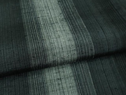 平和屋着物●極上　本場眞綿絢結城紬　間道　証紙付き　逸品　DZAB3497kh6