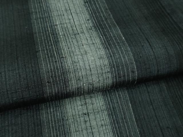 平和屋着物●極上　本場眞綿絢結城紬　間道　証紙付き　逸品　DZAB3497kh6