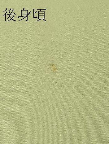 平和屋本店●極上 本加賀友禅作家 浅野冨治男 訪問着 草花文 女郎花色地 暈し染め 逸品 DZAB3501kh6
