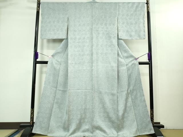 平和屋着物●極上　名門　藤娘きぬたや・総絞り　杢目絞り　逸品　未使用　DZAB3505kh6