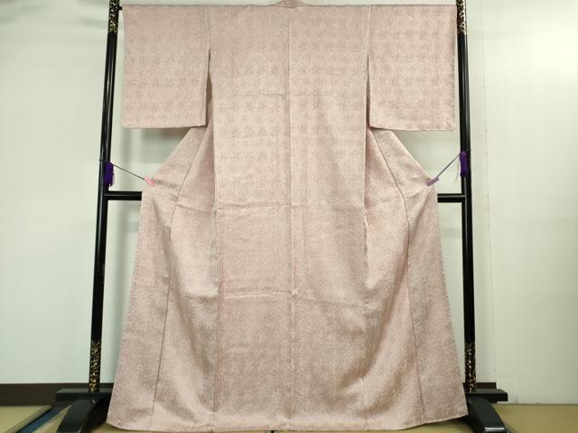 平和屋着物●極上　名門　藤娘きぬたや・総絞り　杢目絞り　逸品　未使用　DZAB3506kh6