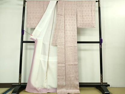 平和屋着物●極上　名門　藤娘きぬたや・総絞り　杢目絞り　逸品　未使用　DZAB3506kh6