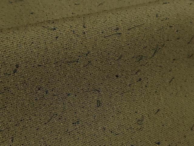 平和屋着物∞極上　男性　長羽織　髭紬　肥後煤竹色　逸品　未使用　DZAB3529kh6