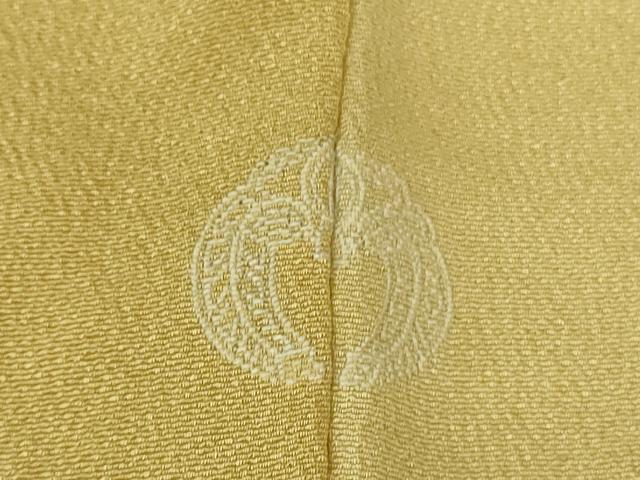 平和屋本店●極上 銀座 志ま亀 小紋 山吹色地 暈し染め たとう紙付き 逸品 DZAB3539kh6