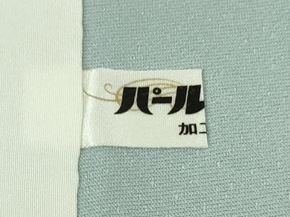 平和屋本店●極上 訪問着・長襦袢(無双仕立て)セット 駒刺繍 枝花文 暈し染め 金彩 逸品 DZAB3546kh6