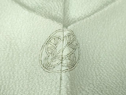 平和屋本店●極上　訪問着　吉澤友禅　駒刺繍　吉祥花文　暈し染め　金彩　鬼しぼ縮緬　反端付き　逸品　未使用　DZAB3570kh6