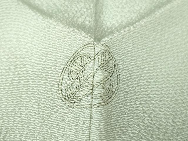 平和屋本店●極上　訪問着　吉澤友禅　駒刺繍　吉祥花文　暈し染め　金彩　鬼しぼ縮緬　反端付き　逸品　未使用　DZAB3570kh6