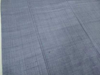 平和屋本店●極上　浦野理一　経節紬　色無地　紅掛花色　逸品　DZAB3594kh6