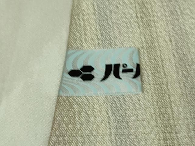 平和屋本店▽極上 本塩沢 やまだ織 単衣 梅沢美代子作 縞 証紙付き 逸品 DZAB3597kh6