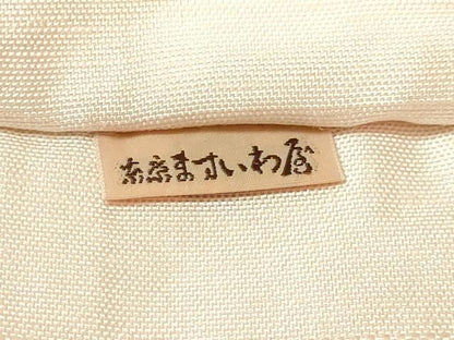 平和屋着物●極上　能州紬　絲藝苑　上島洋山　九寸名古屋帯　ピアノ　楽譜　音符　ますいわ屋扱い　逸品　DZAB3614kh6