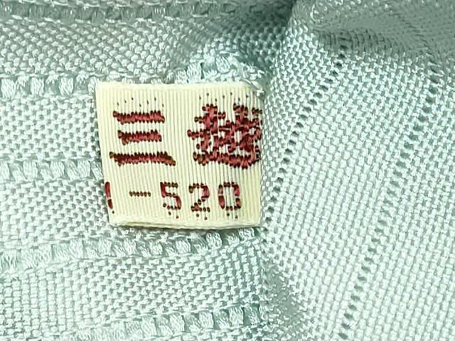 平和屋本店＊極上 夏物 絽塩瀬 森岡功 九寸名古屋帯 草花文 千草鼠色地 金彩 三越扱い 逸品 未使用 DZAB3622kh6