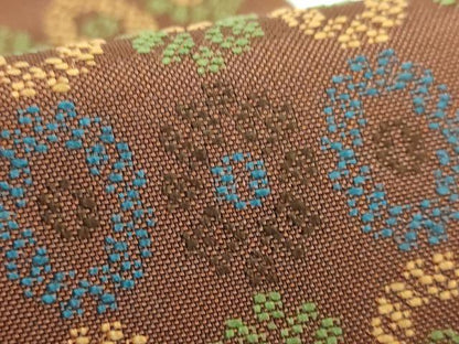 平和屋着物●極上　男性　角帯　いちご錦　逸品　未使用　DZAB3640kh6
