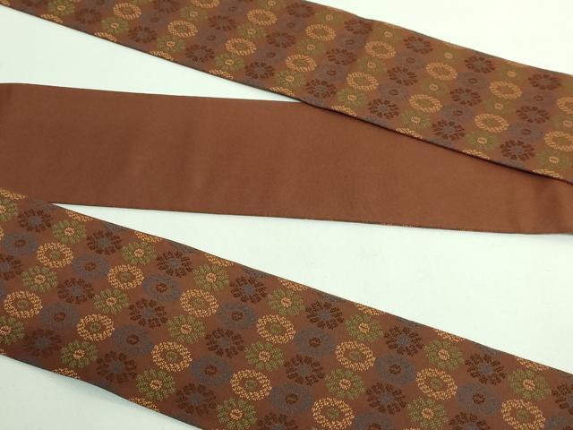 平和屋着物●極上　男性　角帯　いちご錦　逸品　未使用　DZAB3640kh6