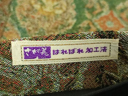 平和屋本店●極上 西陣 とみや織物謹製 とみや帯 全通柄袋帯 点描織 色紙重ね さが美扱い 逸品 DZAB3655kh6