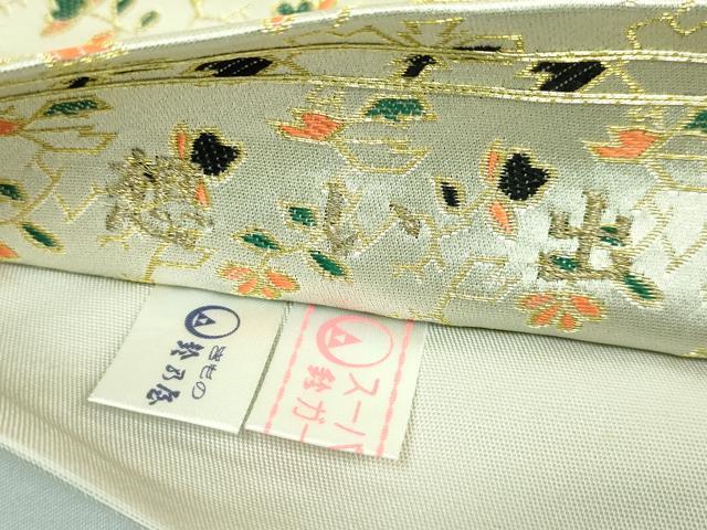 平和屋着物●極上　龍村美術織物　たつむら　全通柄袋帯　想い出　金糸　鈴乃屋扱い　逸品　DZAB3657kh6