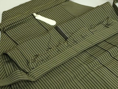 平和屋着物●極上　男性　馬乗り袴　縞　逸品　DZAB3691kh6