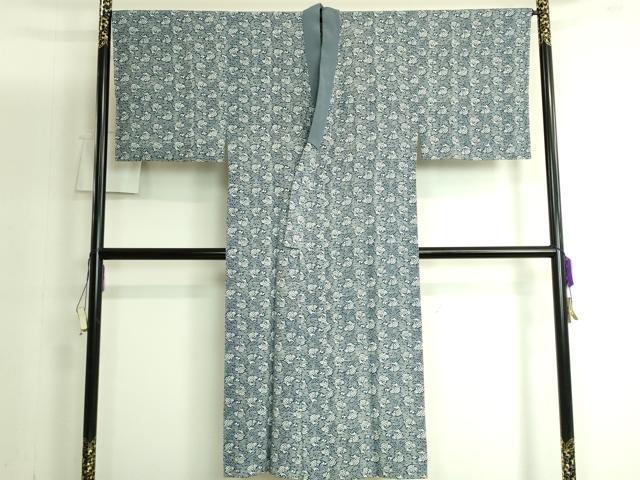 平和屋着物●極上　男性　銀座もとじ　長襦袢　無双仕立て　荒磯　たとう紙付き　逸品　DZAB3692kh6