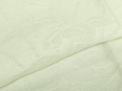 平和屋着物＊夏物 長襦袢 小千谷ちぢみ 杜若紋紗 麻 生成り色 逸品 DZAB3695kh6
