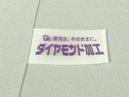 平和屋本店●極上　松田聖子　SEIKOMATSUDA　訪問着　百合　唐草文　薄い水色地　暈し染め　金彩　逸品　DZAB3704kh6