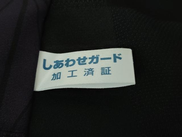 平和屋本店＊極上　夏物　男性　児島廣和　アトリエ 聖jin苑　小紋　紗　市松　麻の葉　黒地　反端付き　逸品　DZAB3715kh6