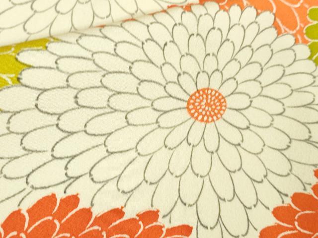 平和屋本店●極上　銀座　志ま亀　付下げ　菊尽くし　たとう紙付き　逸品　DZAB3729kh6