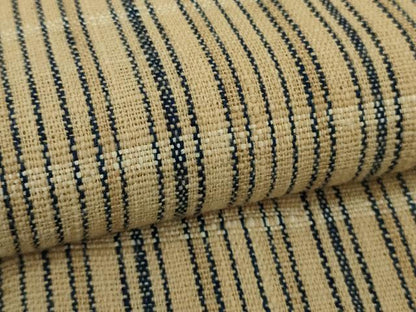 平和屋本店▽極上　国指定無形文化財　丹波布　単衣　格子　逸品　未使用　DZAB3731kh6