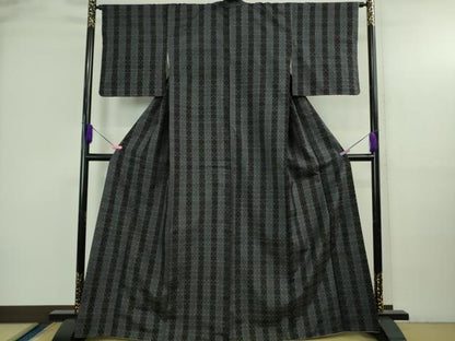 平和屋本店●極上　本場琉球　読谷山花織　紬地　逸品　DZAB3734kh6