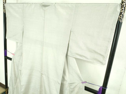 平和屋本店●希少　本場大島紬　白大島　200亀甲　総詰め　逸品　DZAB3746kh6
