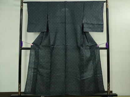 平和屋本店＊極上　夏物　重要無形文化財　本場宮古上布　網目花繋ぎ　苧麻　逸品　DZAB3748kh6