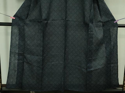 平和屋本店＊極上　夏物　重要無形文化財　本場宮古上布　網目花繋ぎ　苧麻　逸品　DZAB3748kh6