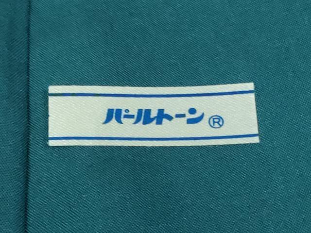 平和屋本店●極上　人間国宝　五代　田畑喜八　訪問着　紗紬　紗袷　駒刺繍　枝垂れ柳風景　金糸　逸品　DZAB3770kh6