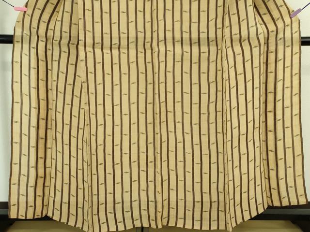 平和屋本店＊極上 夏物 芭蕉布 手積み芭蕉糸100％ 間道 逸品 DZAB3782kh6