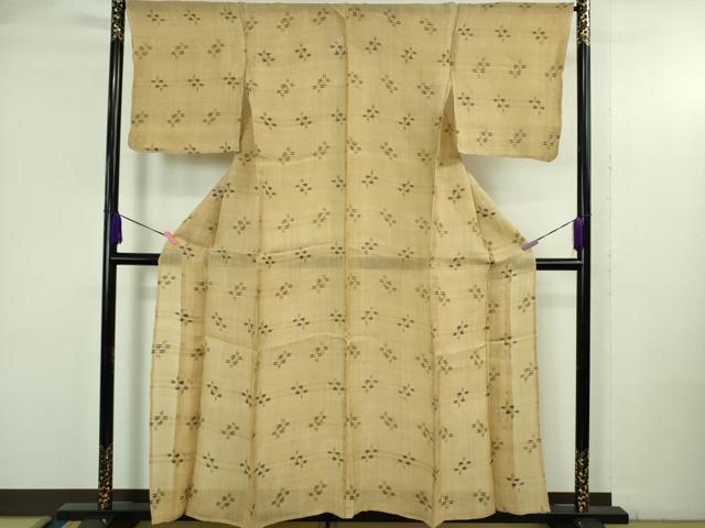 平和屋本店＊極上　夏物　芭蕉布　手積み芭蕉糸100％　ハナアーシー　逸品　DZAB3784kh6