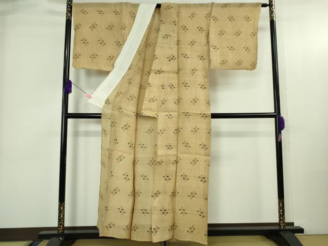 平和屋本店＊極上　夏物　芭蕉布　手積み芭蕉糸100％　ハナアーシー　逸品　DZAB3784kh6