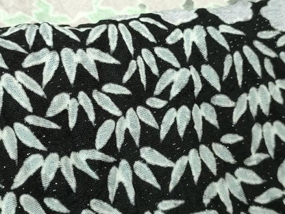 平和屋本店●極上 訪問着 東雲絞り 相良刺繍 流水花文 暈し染め 金糸 銀通し地 ロング丈 逸品 未使用 DZAB3816kh6
