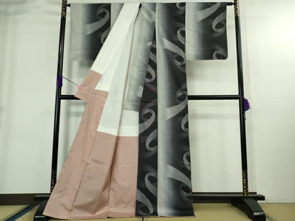 平和屋本店●極上 本場大島紬 桑原織物 二代目 桑原啓之介 9マルキ 総絣 光と影 回天 証紙付き 逸品 未使用 DZAB3848kh6