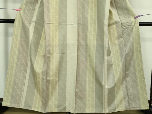 平和屋着物●極上　本場大島紬　150亀甲　間道　逸品　DZAB3849kh6